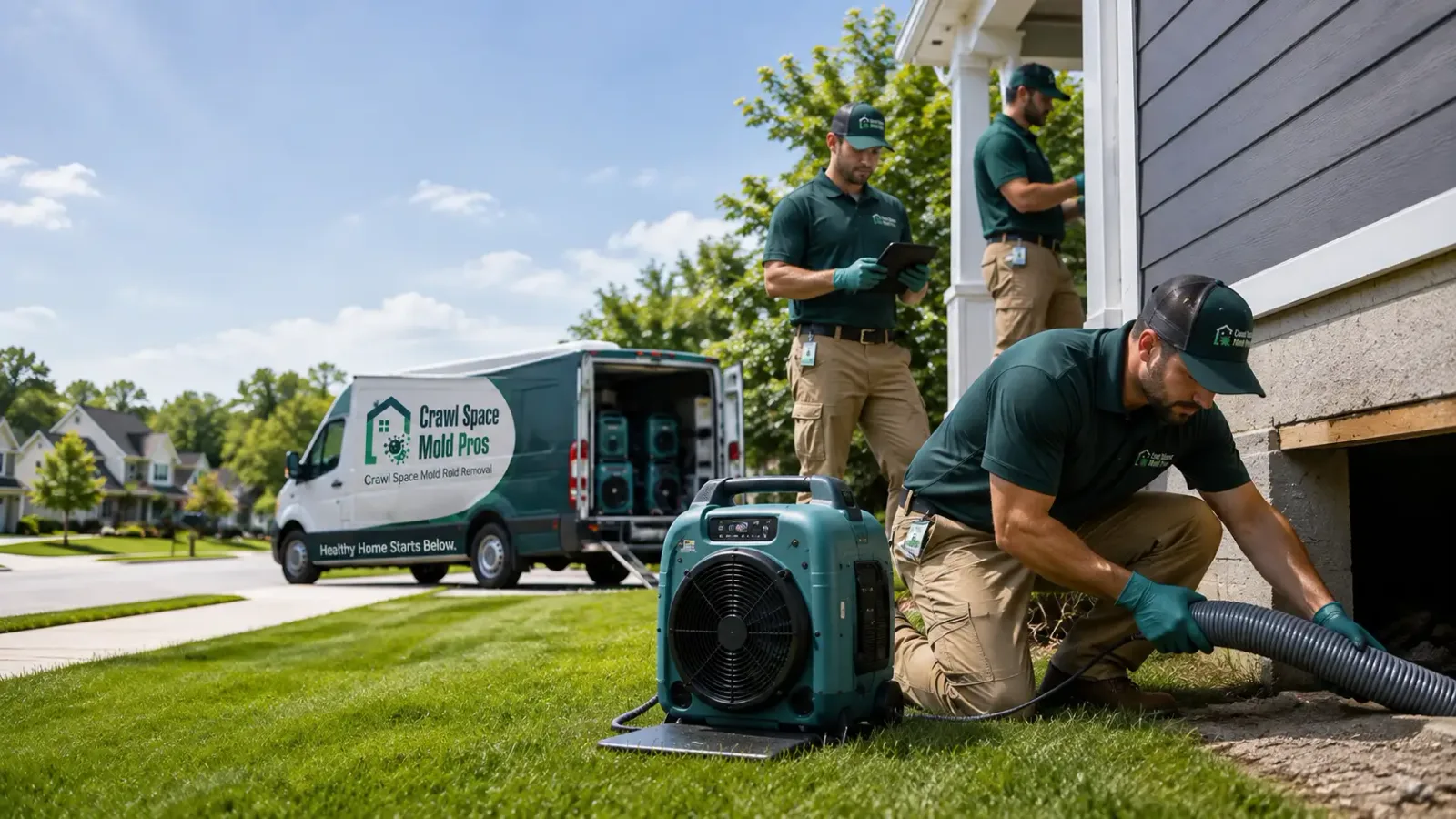 Crawl Space Mold Removal in Hampstead, MD